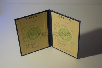 Диплом о Высшем Образовании Эстонской АССР в Иркутске